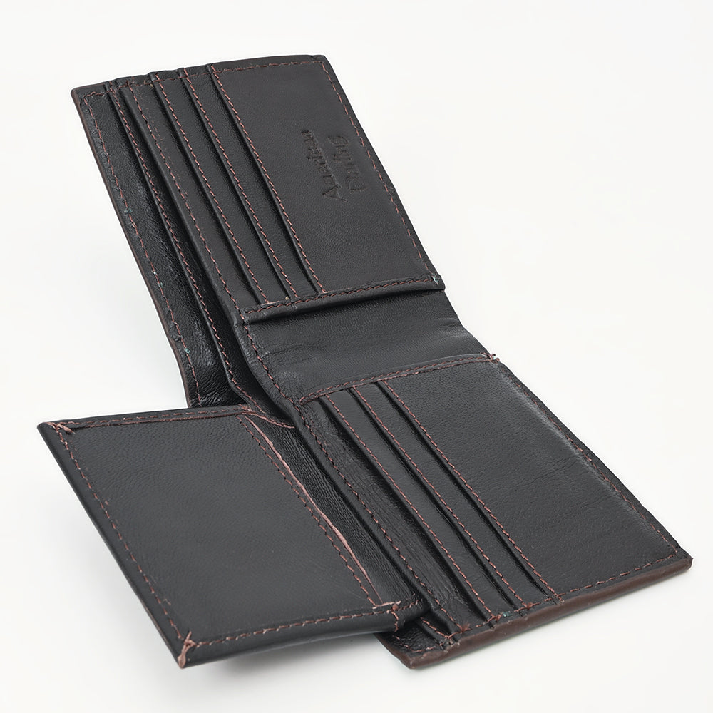 LC-ADBGZ791B Wallet Genuine Western Leather Women Bag