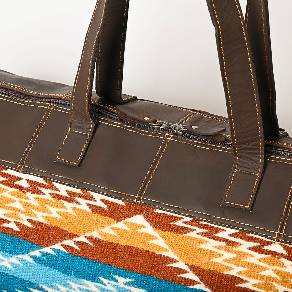 LC-OHA102B Duffel Genuine Leather women bag western Bag