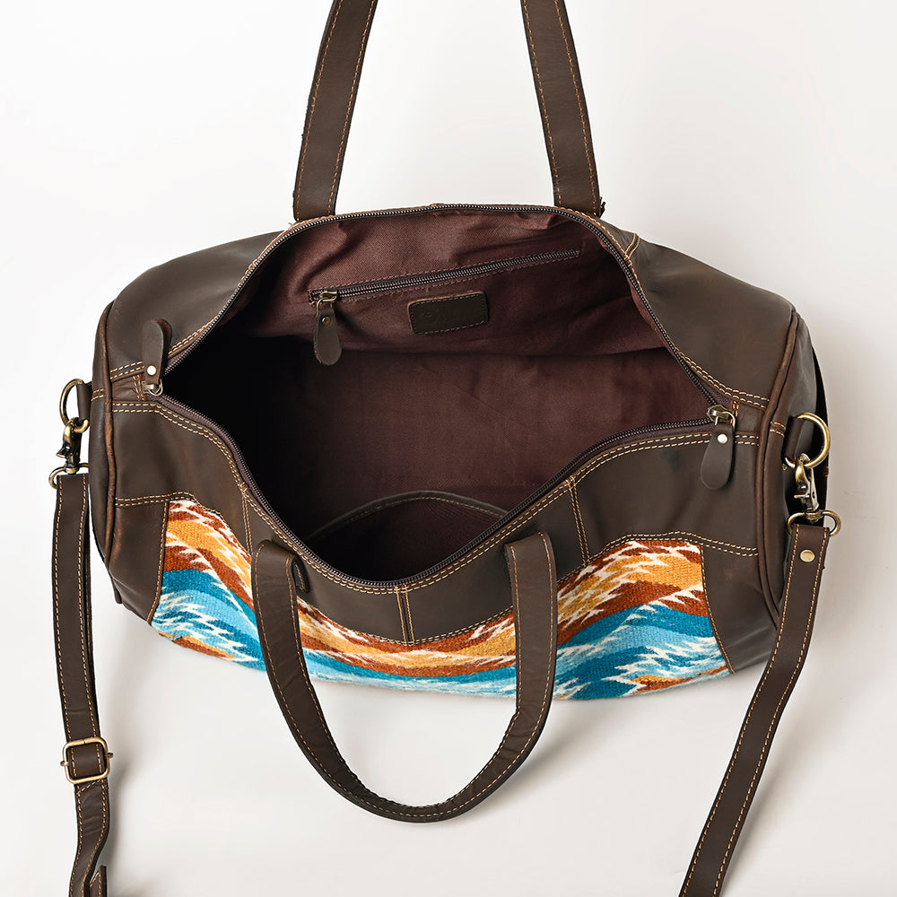 LC-OHA102B Duffel Genuine Leather women bag western Bag