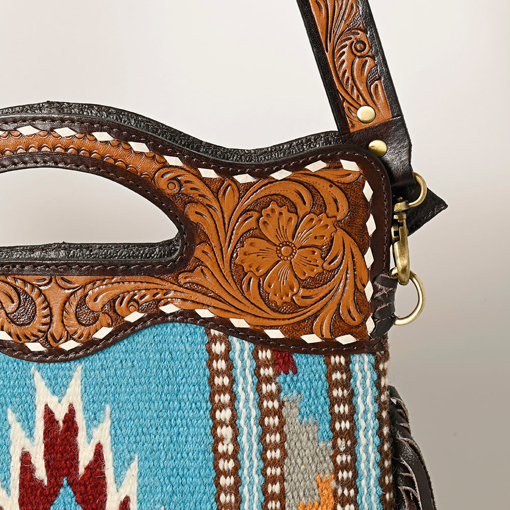 OHA103B Clutch Genuine Leather women bag western Bag