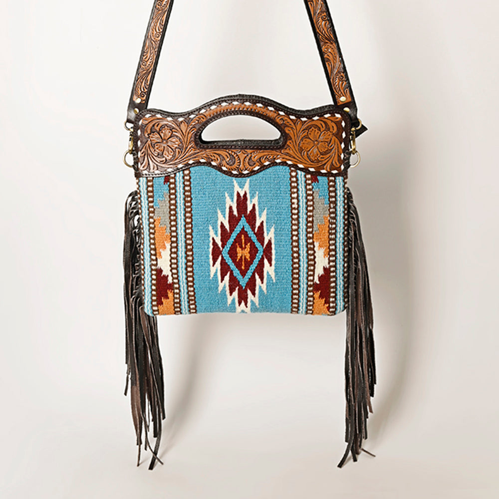 OHA103B Clutch Genuine Leather women bag western Bag