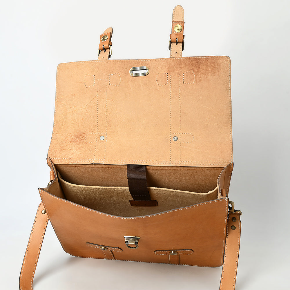 ADBG1399 American Darling Western Genuine Leather Briefcase Bag for Work Office & Travel