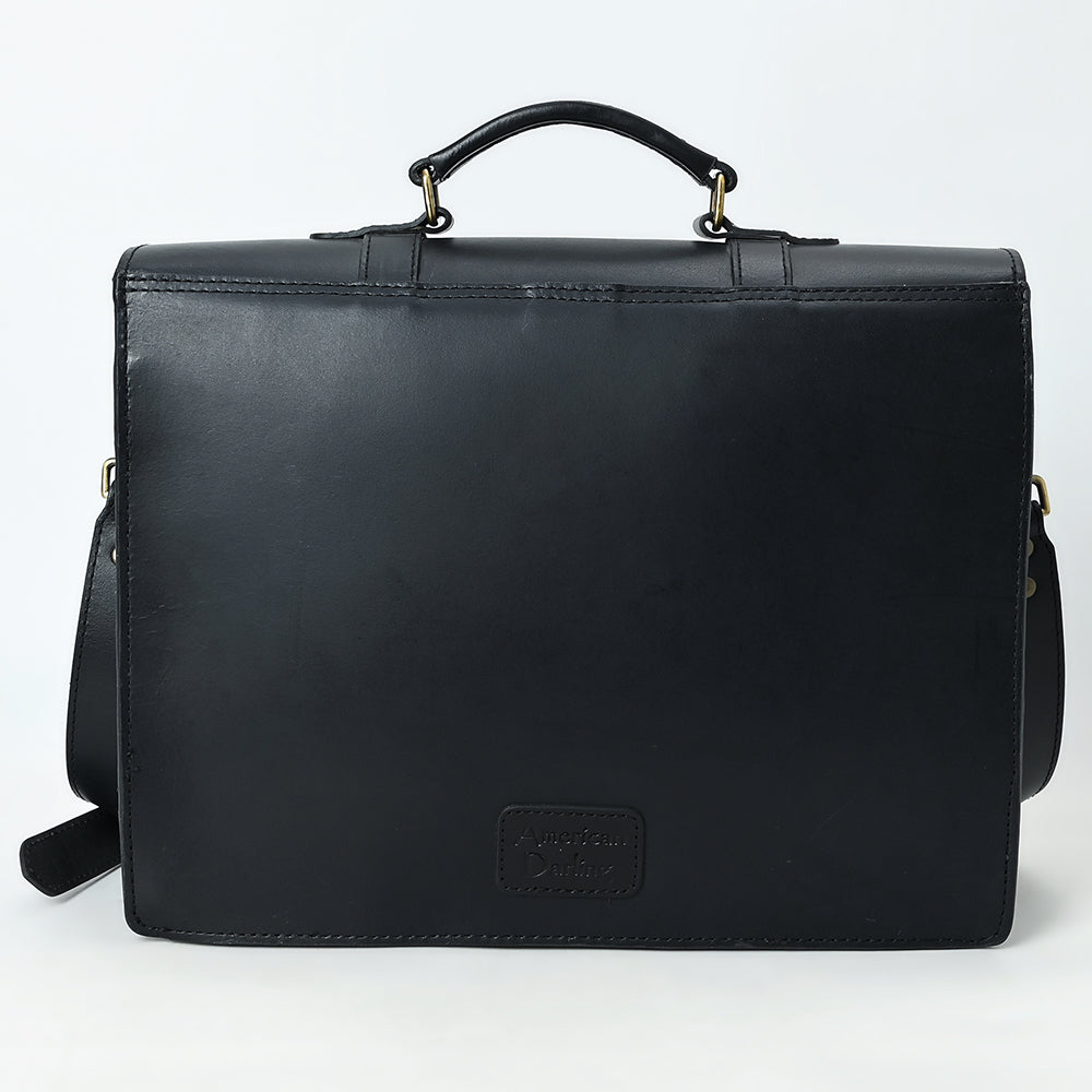 ADBG1399 American Darling Western Genuine Leather Briefcase Bag for Work Office & Travel