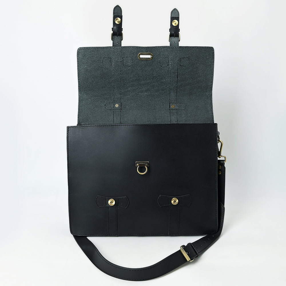 ADBG1399 American Darling Western Genuine Leather Briefcase Bag for Work Office & Travel