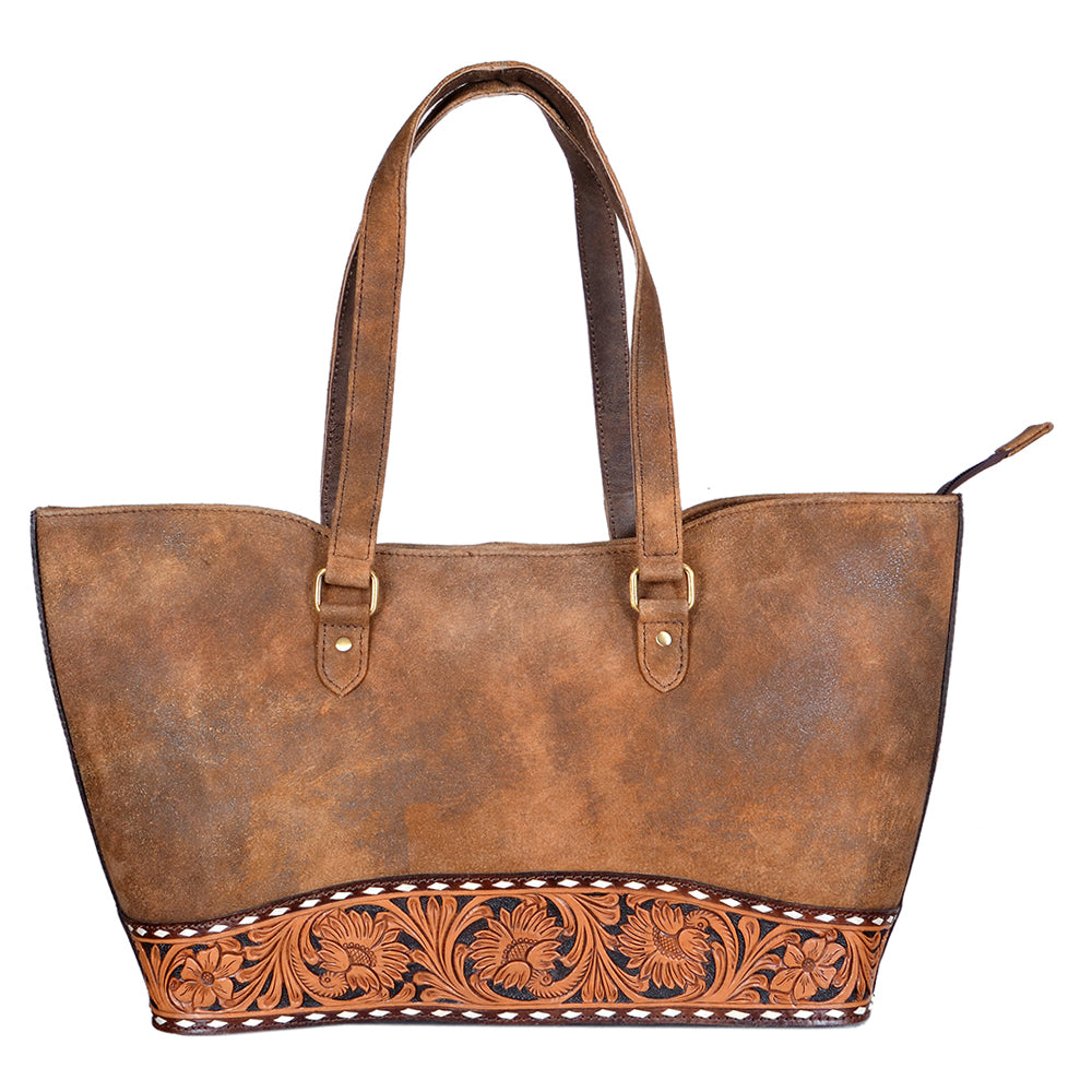 LC-ADBGA520 Tote Genuine Western Leather Women Bag