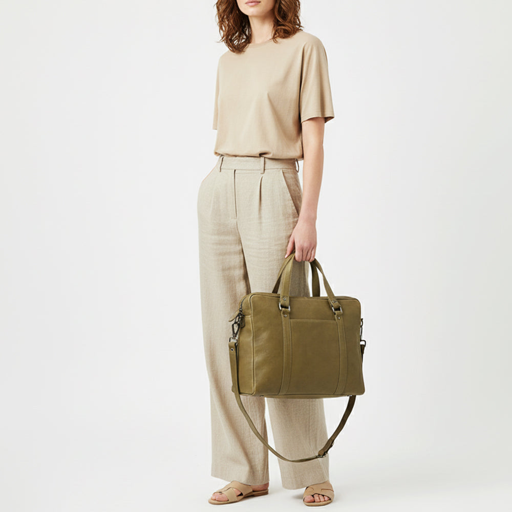 ADBGM385 Briefcase Genuine Western Leather Women Bag