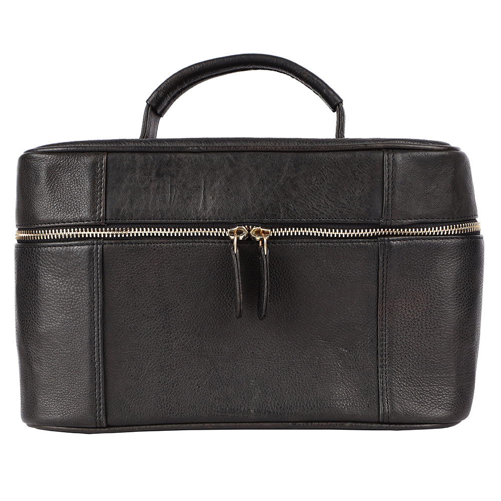 ADBGM386 Jewelry Case Genuine Western Leather Women Bag