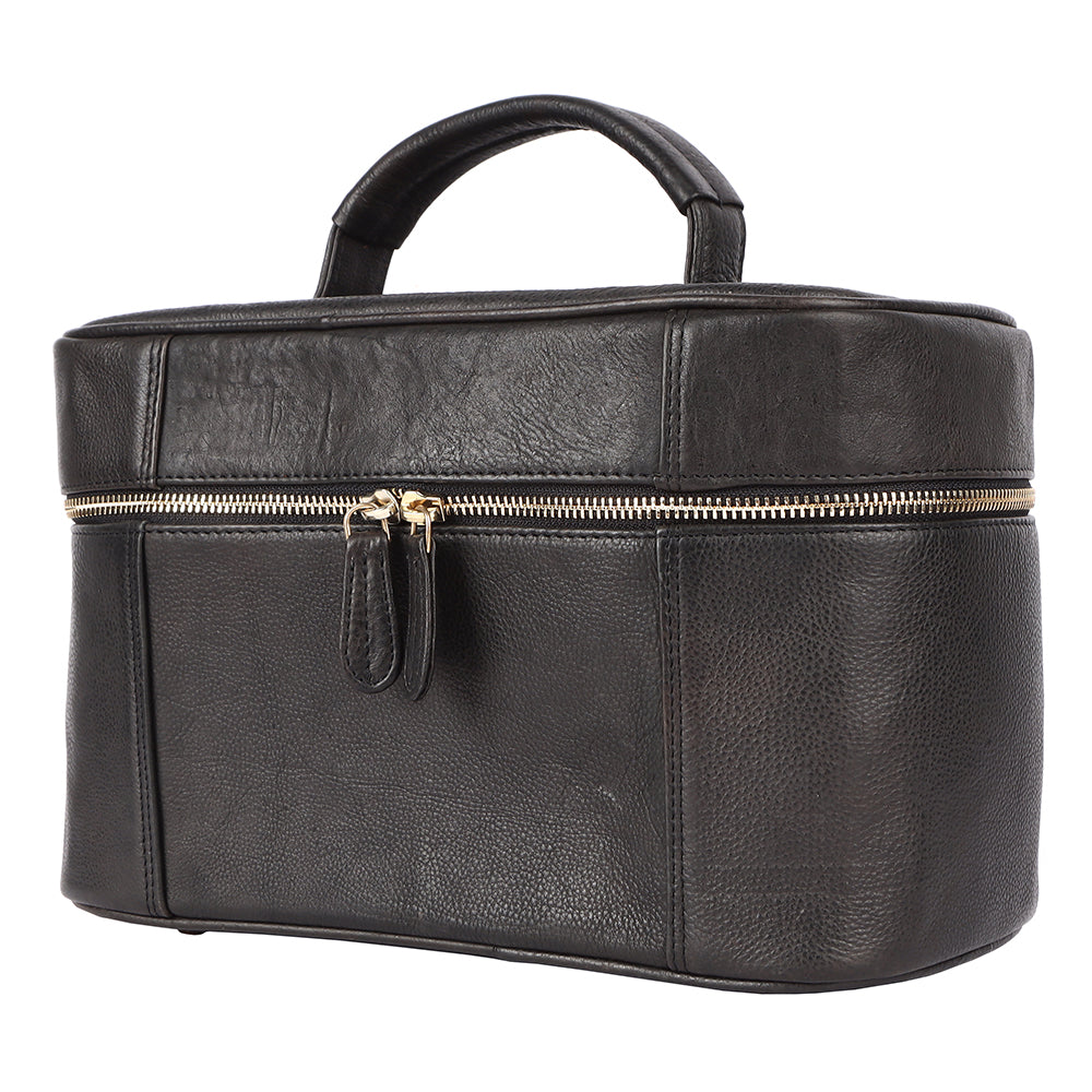 ADBGM386 Jewelry Case Genuine Western Leather Women Bag