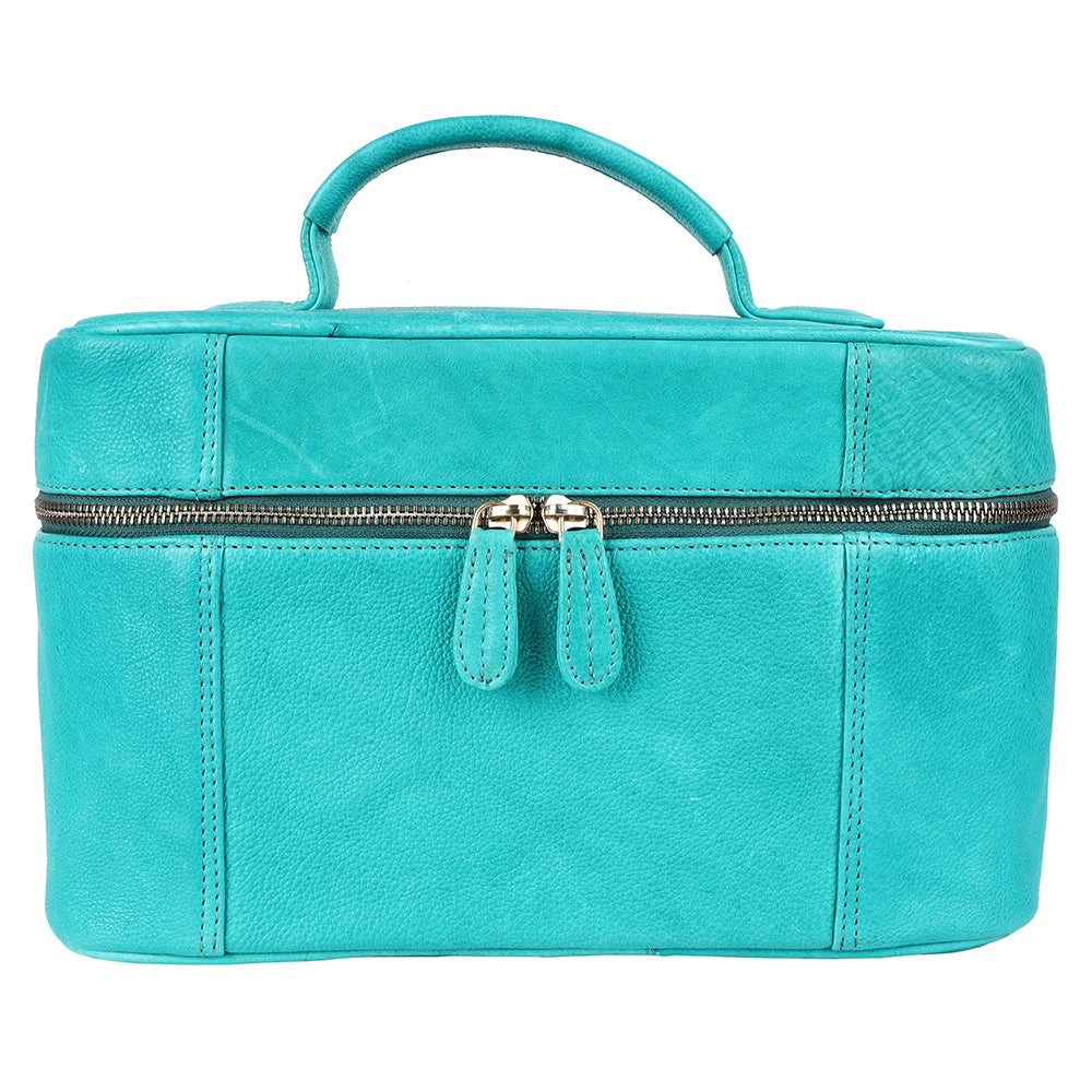 ADBGM386 Jewelry Case Genuine Western Leather Women Bag