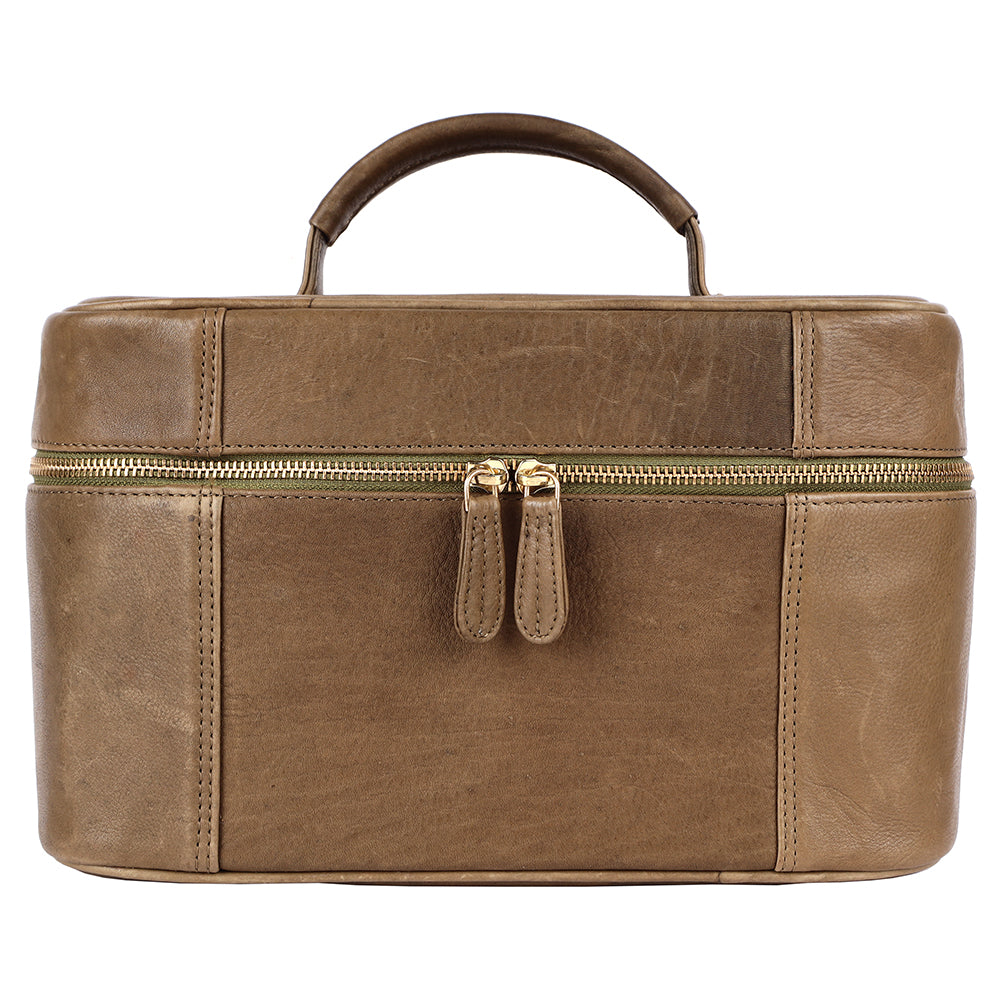 ADBGM386 Jewelry Case Genuine Western Leather Women Bag