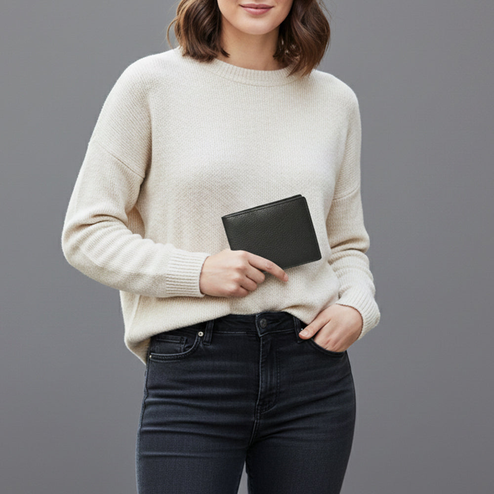 ADBGM395 Full-Grain Leather Bifold Wallet - American Darling