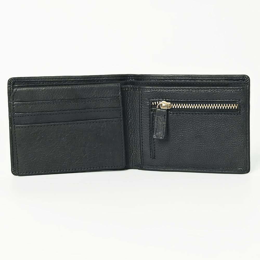 ADBGM395 Full-Grain Leather Bifold Wallet - American Darling