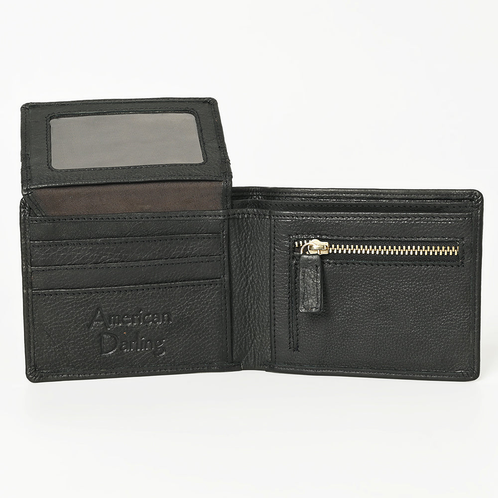 ADBGM395 Full-Grain Leather Bifold Wallet - American Darling