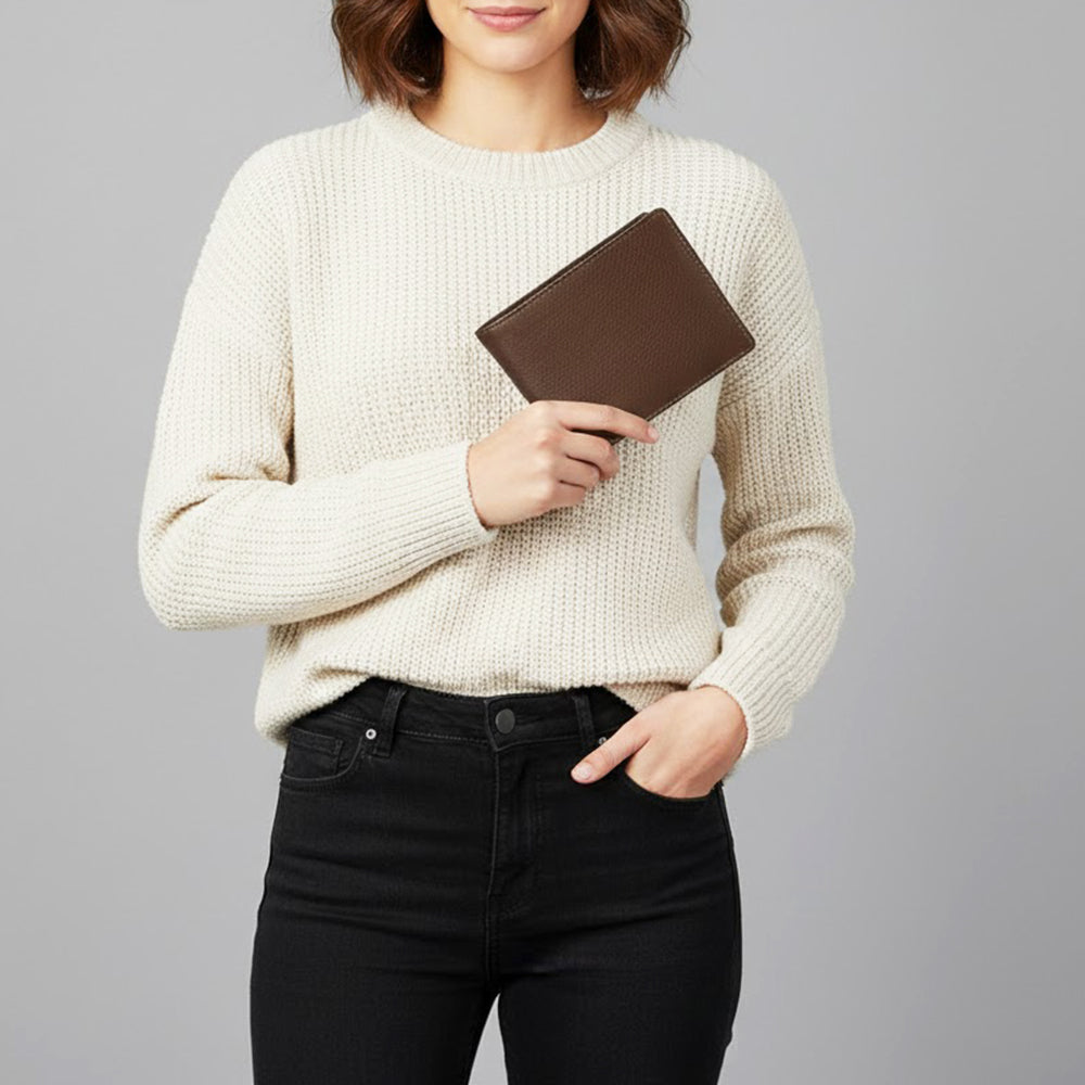 ADBGM395 Full-Grain Leather Bifold Wallet - American Darling