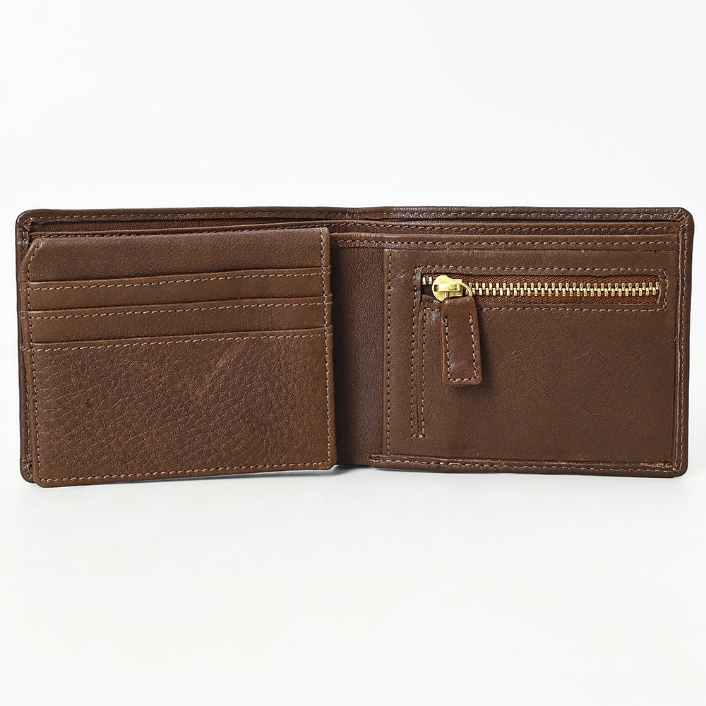 ADBGM395 Full-Grain Leather Bifold Wallet - American Darling