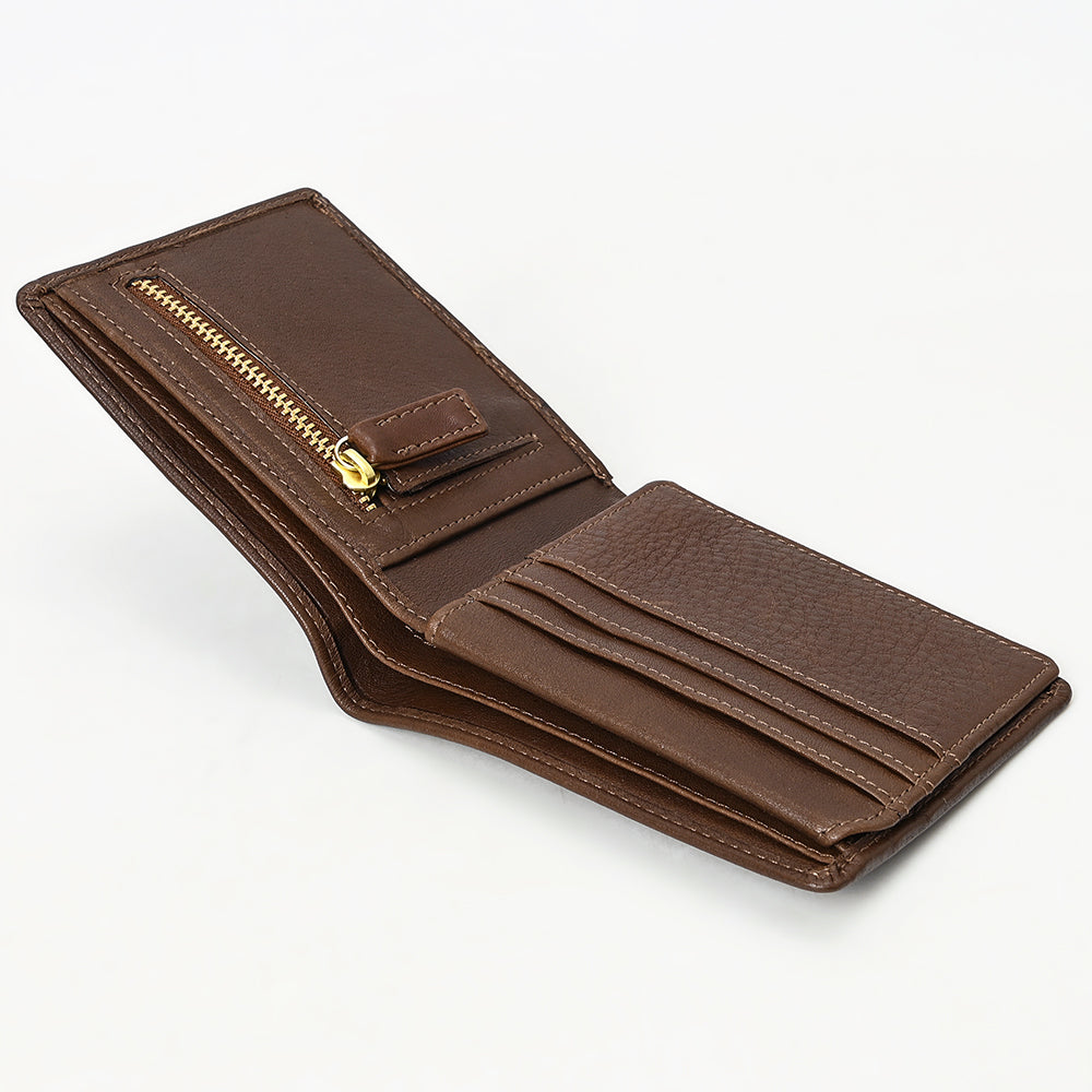 ADBGM395 Full-Grain Leather Bifold Wallet - American Darling