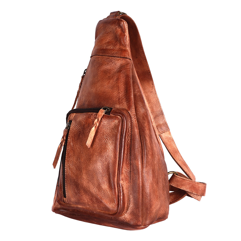 NMBGM165 Sling Genuine western Leather women bag