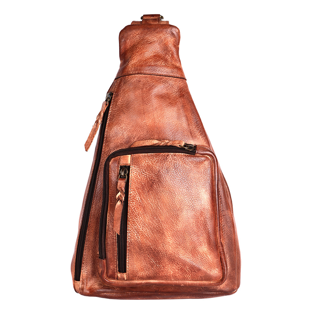 NMBGM165 Sling Genuine western Leather women bag