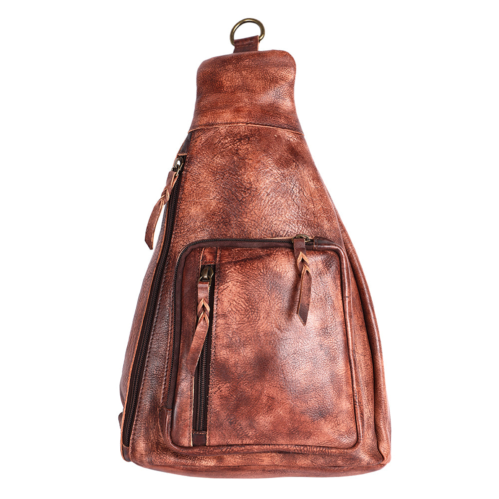 NMBGM165 Sling Genuine western Leather women bag