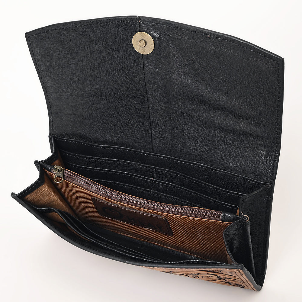 OHG154 Wallet Genuine Leather women bag western Bag