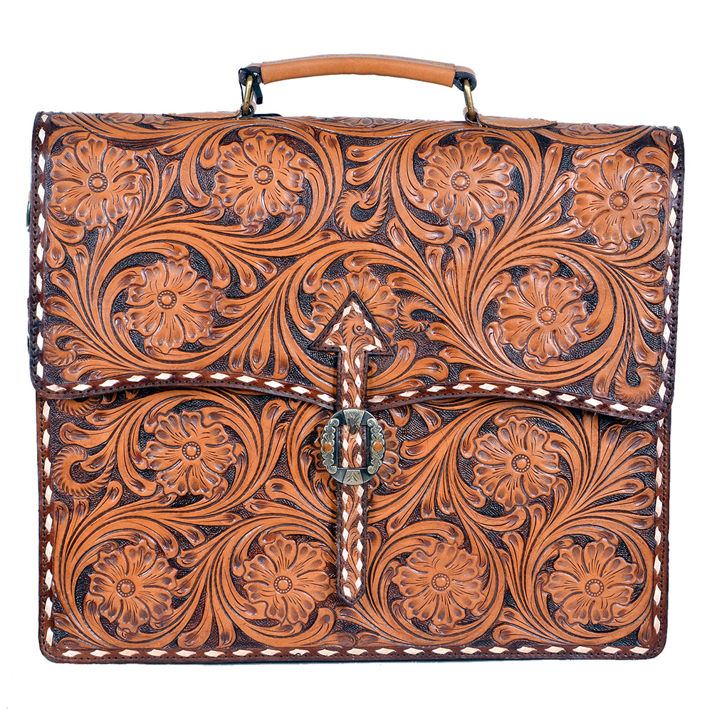 ADBGA549 Briefcase Genuine Western Leather Women Bag