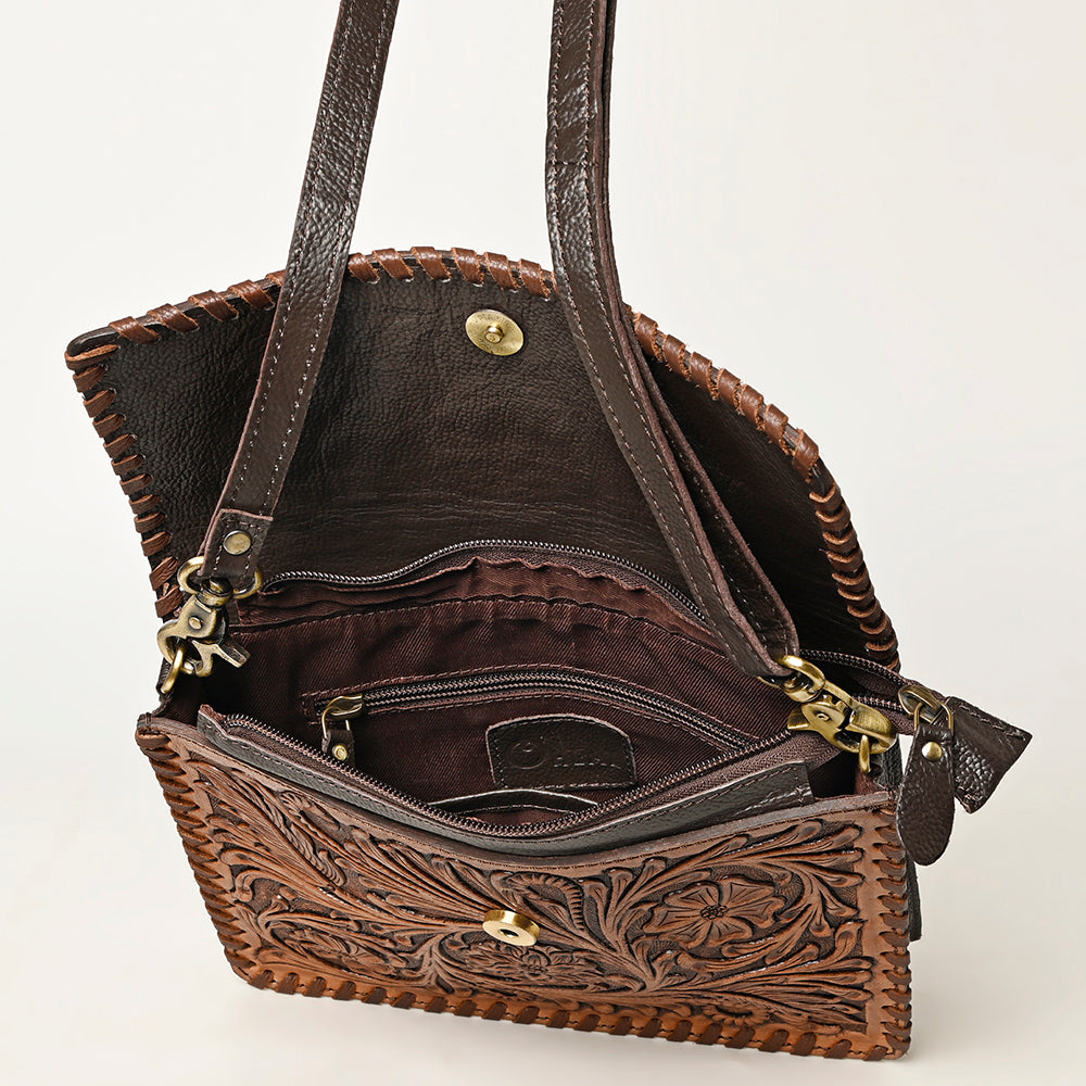 OHA119 Crossbody Genuine Leather women bag western Bag