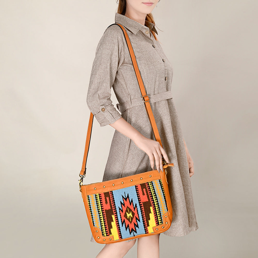 OHA123 Cross Body Genuine Leather women bag western Bag