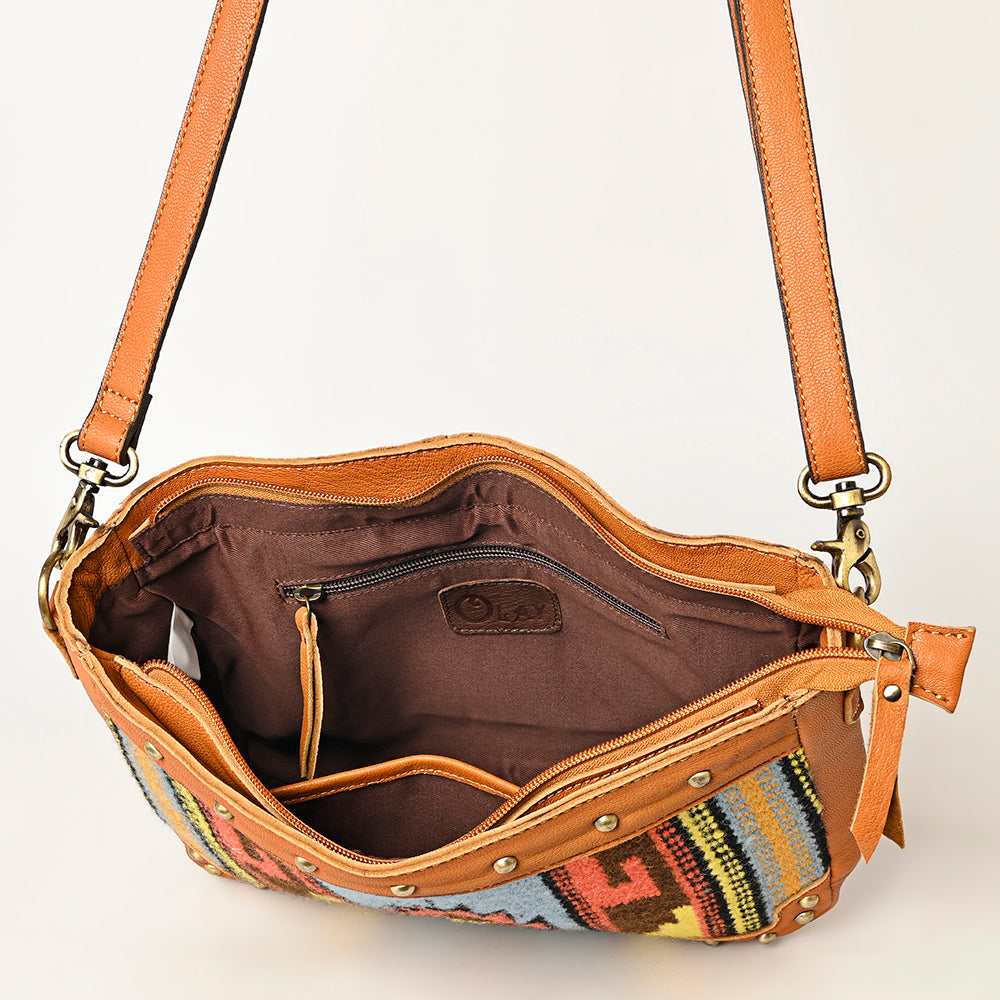 OHA123 Cross Body Genuine Leather women bag western Bag