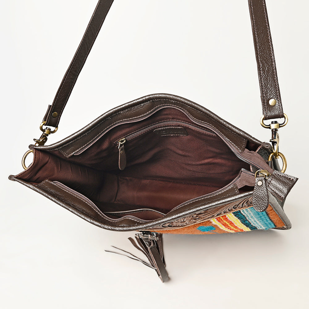 OHA115 Crossbody Genuine Leather women bag western Bag