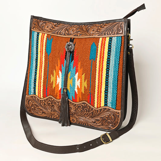 OHA115 Crossbody Genuine Leather women bag western Bag
