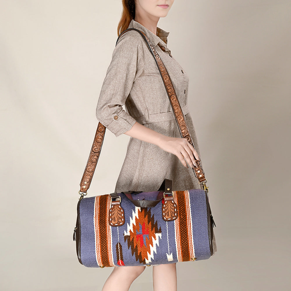 OHA125 Duffel Genuine Leather women bag western Bag