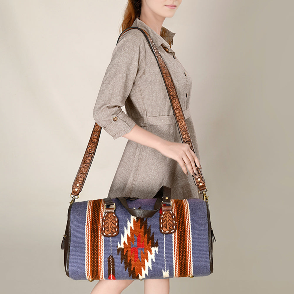 OHA125 Duffel Genuine Leather women bag western Bag