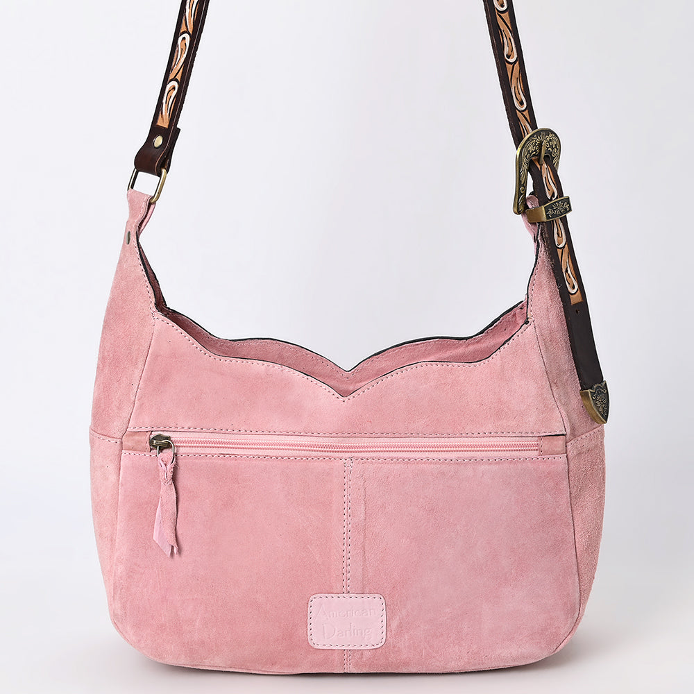 ADBGA419 Genuine Western Leather Hobo Bag Hand Tooled Cowgirl Purse by American Darling