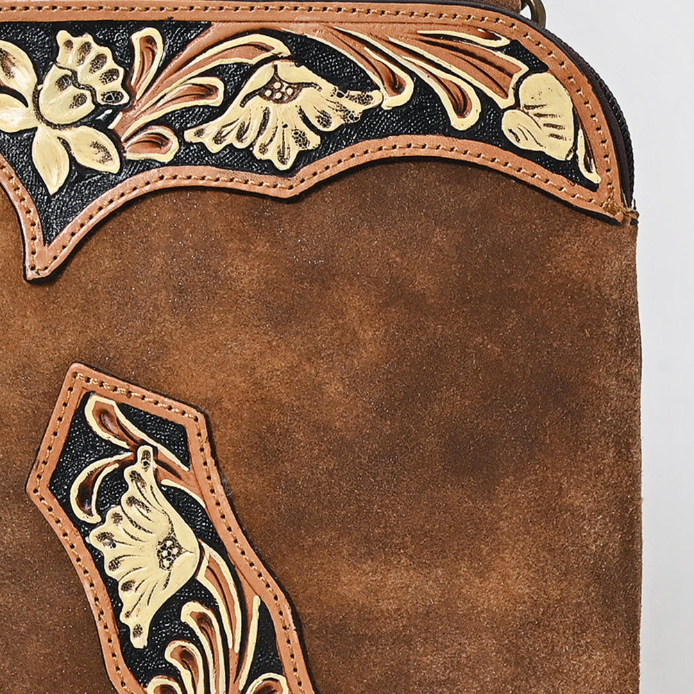 ADBGA556 Chaps Bag Genuine Western Leather Women Bag