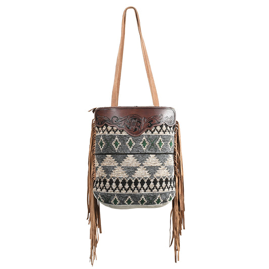 LC-OHV281  Tote Upcycled Canvas Ladies Bag