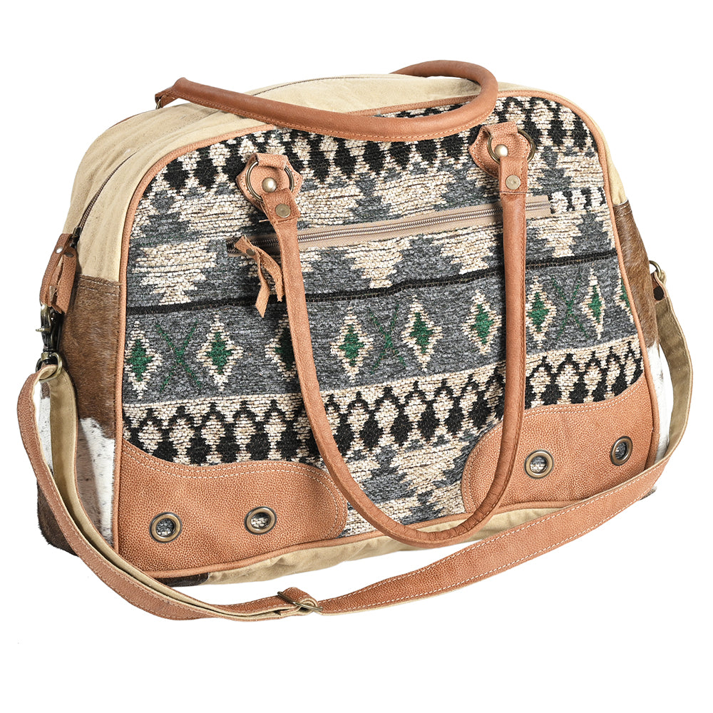 LC-OHV302 Duffel Upcycled Canvas Ladies Bag
