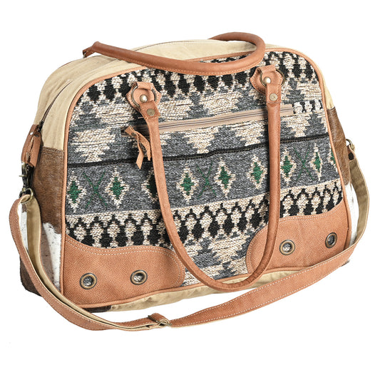LC-OHV302 Duffel Upcycled Canvas Ladies Bag
