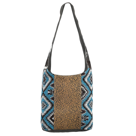 OHV347 Crossbody Upcycled Canvas Ladies Bag