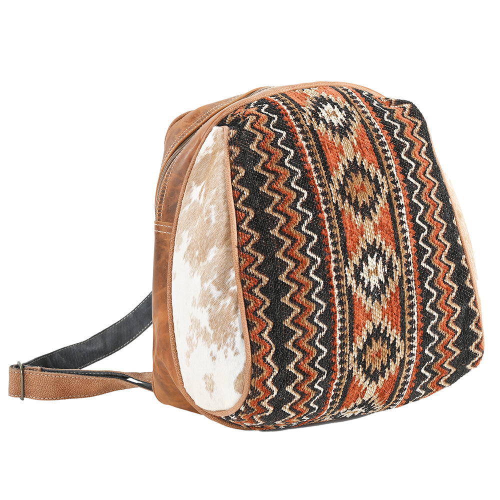 LC-OHV376 Backpack Upcycled Canvas Ladies Bag