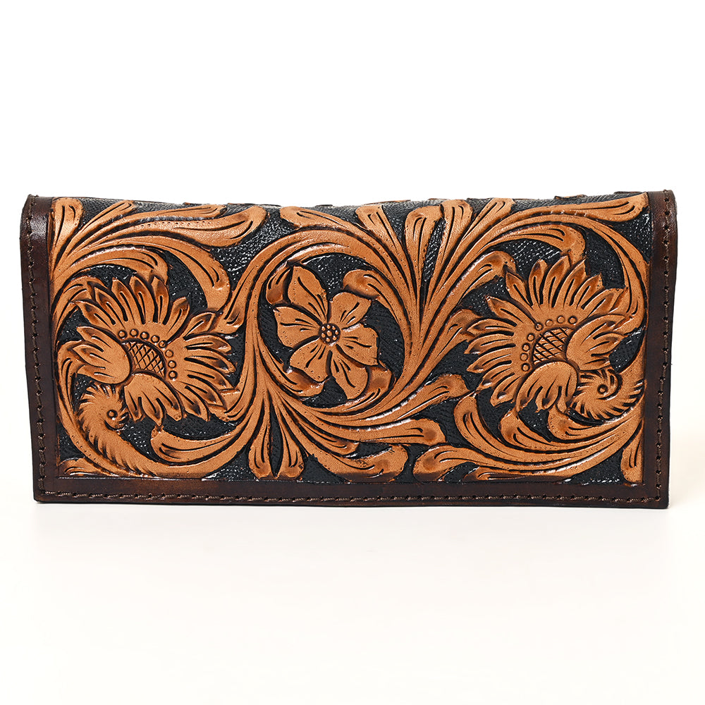 LC-ADBGA428 Clutch Genuine Western Leather Women Bag