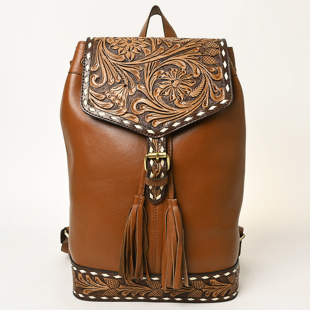 OHA139 Backpack Genuine Leather women bag western Bag