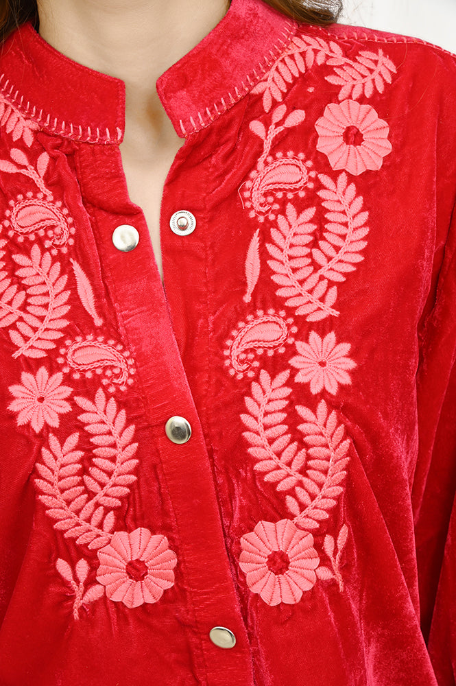 ADDR003 Fabric Women shirt Jacket Dress Tunic Ladies Girl Top