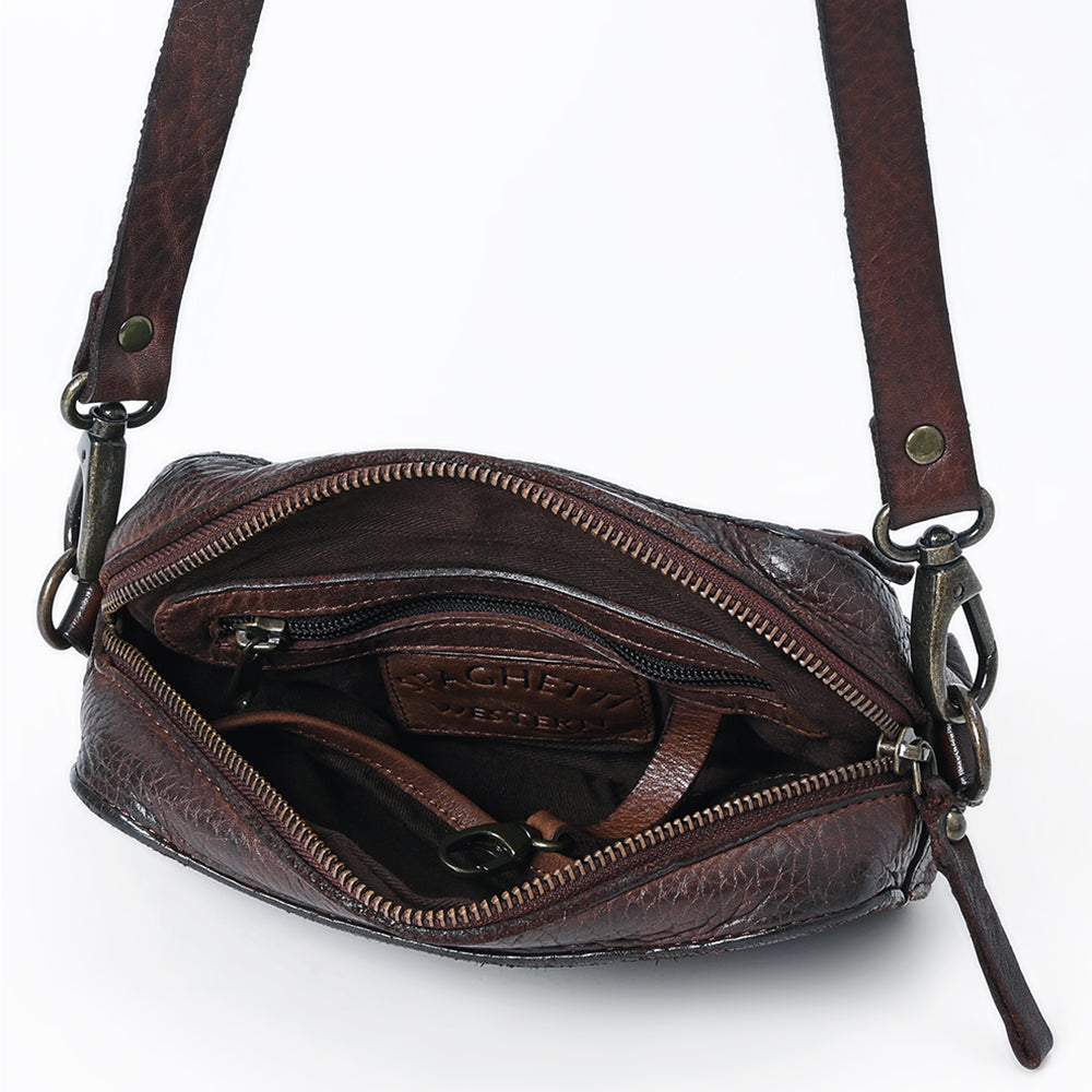 SWC166 Crossbody Genuine Leather women bag western Bag