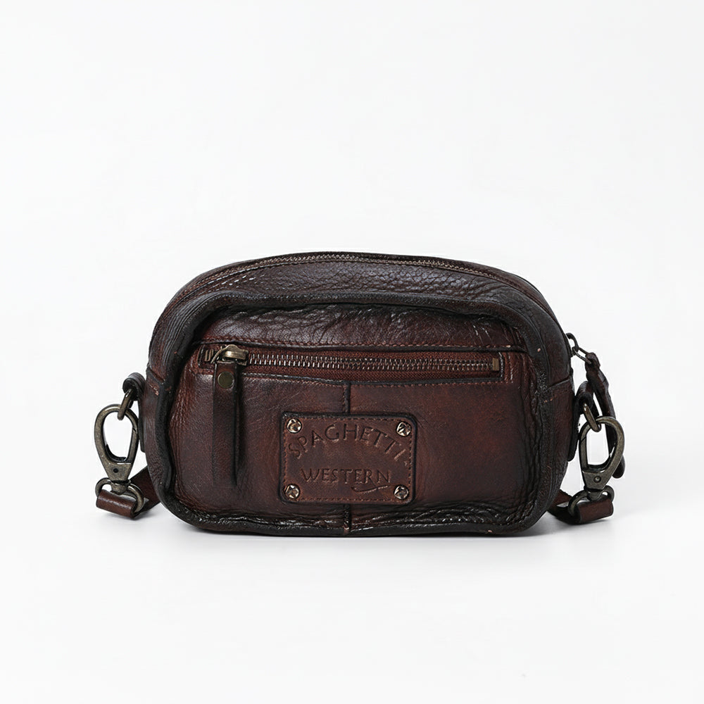 SWC166 Small Black Star Crossbody