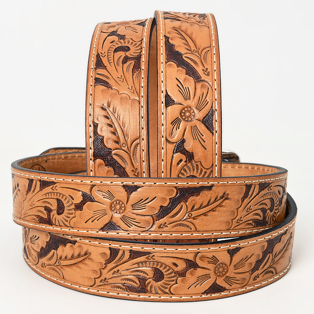 BEG108-Western Leather Belt