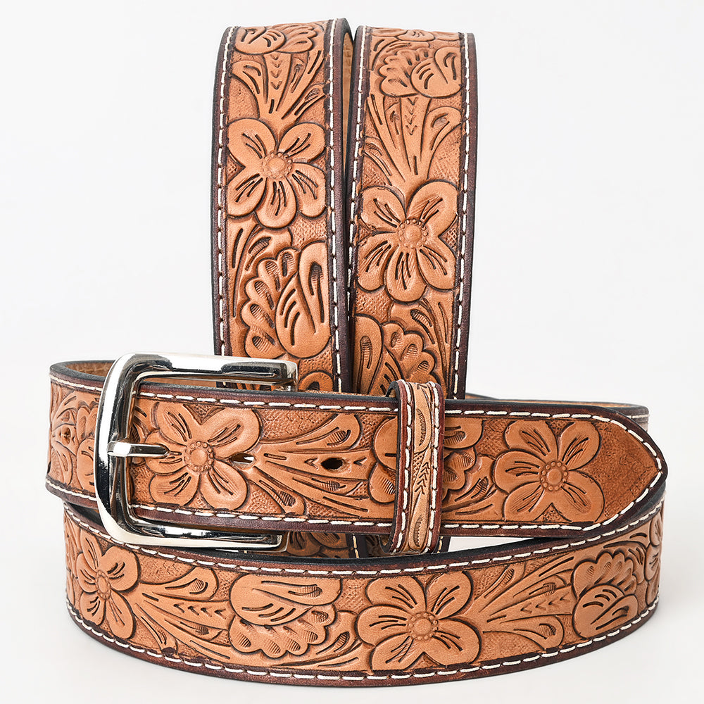 BEG112-Western Leather Belt