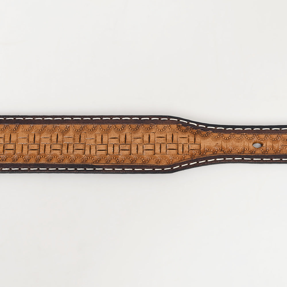 BEG114-Western Leather Belt