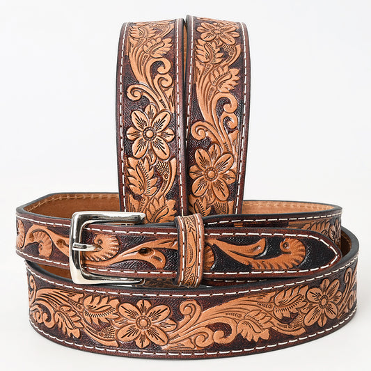 BEG119-Western Leather Belt