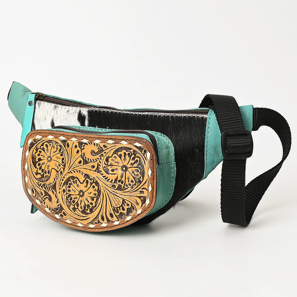 OHG185 Fanny Pack Genuine Leather women bag western Bag