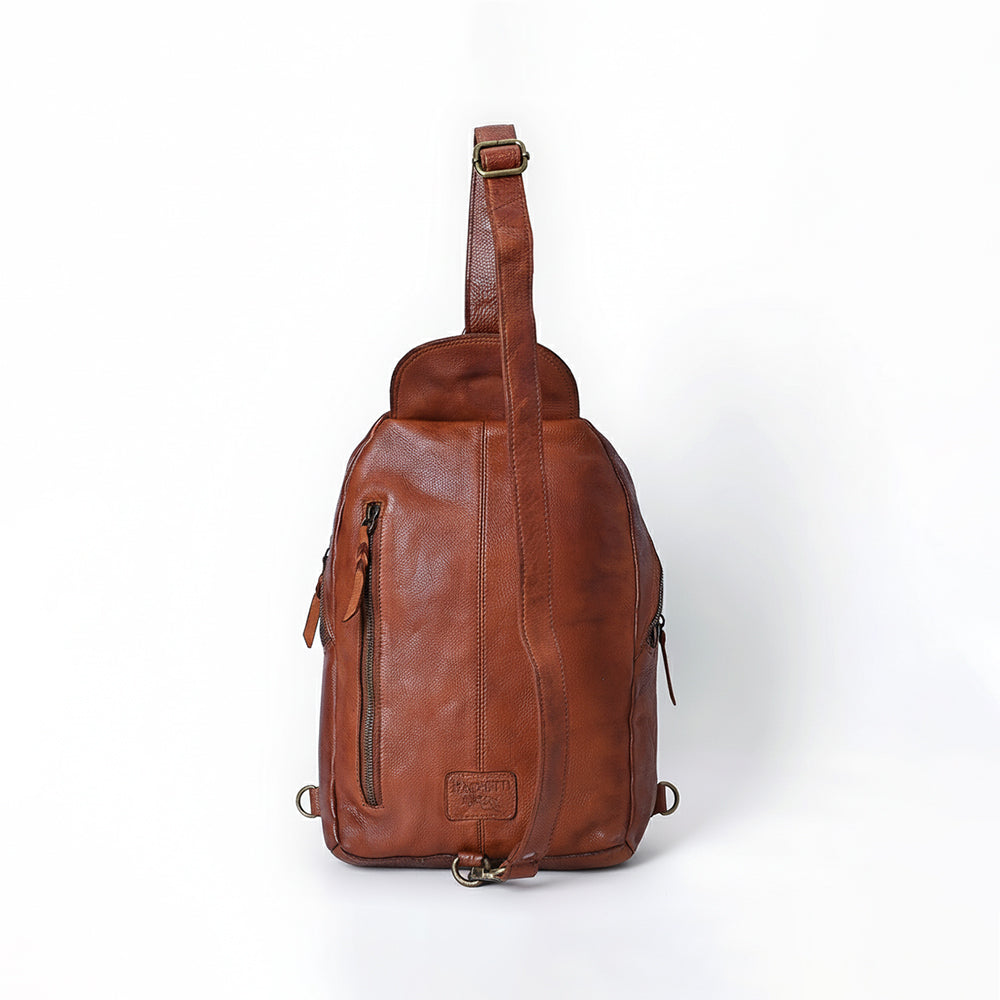 SWM103 Rosamira - Full Grain Leather Commuter Sling